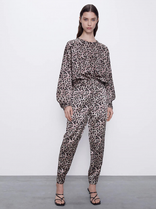 Брюки повседневные ZARA модель 65215 Фото