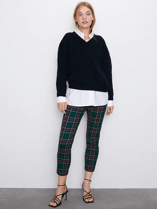 Брюки повседневные ZARA модель 65212 Фото