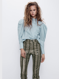 Брюки повседневные ZARA модель 65037 Фото