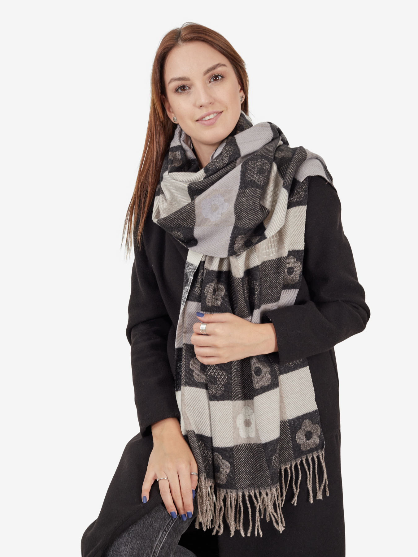 Шарф Regina Notte модель 4000000167077 Фото