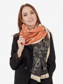 Шарф Regina Notte модель 4000000156668 Фото