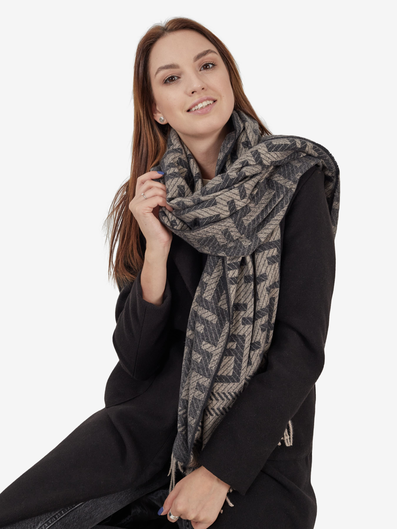 Шарф Regina Notte модель 4000000100111 Фото