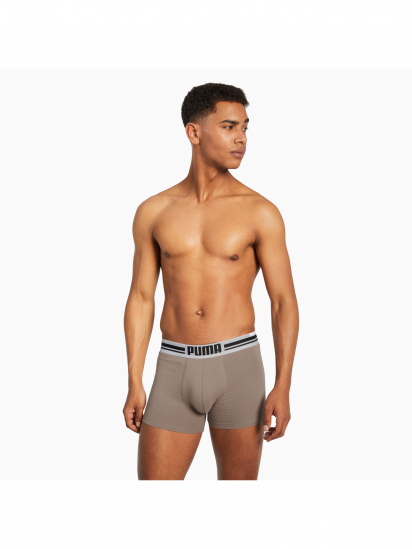 Набір трусів PUMA Placed Logo Boxer 2p модель 906519 — фото 3 - INTERTOP