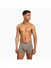Набір трусів PUMA Placed Logo Boxer 2p модель 906519 Набір трусів PUMA Placed Logo Boxer 2p модель 906519 Фото