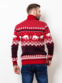 Водолазка ISSA Plus модель GN4-51_red Водолазка ISSA Plus модель GN4-51_red Фото