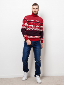 Водолазка ISSA Plus модель GN4-51_red Водолазка ISSA Plus модель GN4-51_red Фото