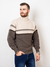 Свитер ISSA Plus модель GN4-53_beige Свитер ISSA Plus модель GN4-53_beige Фото