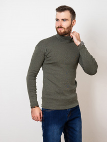 Водолазка ISSA Plus модель GN4-56_khaki Фото