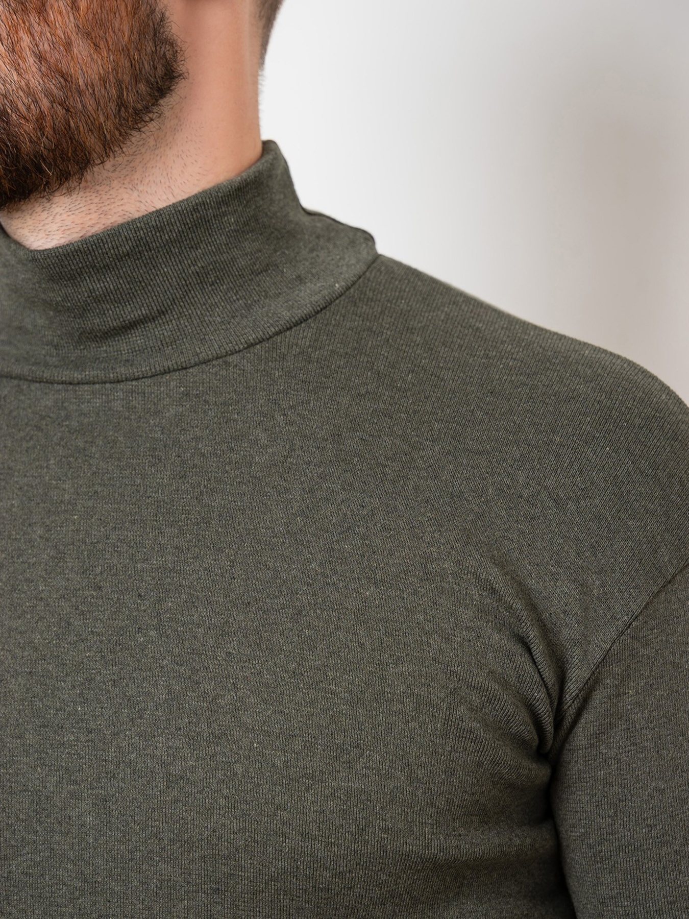 Водолазка ISSA Plus модель GN4-56_khaki Фото