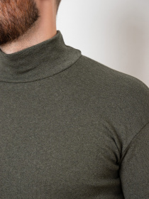 Водолазка ISSA Plus модель GN4-56_khaki Фото