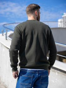 Свитшот ISSA Plus модель GN-456_khaki Фото