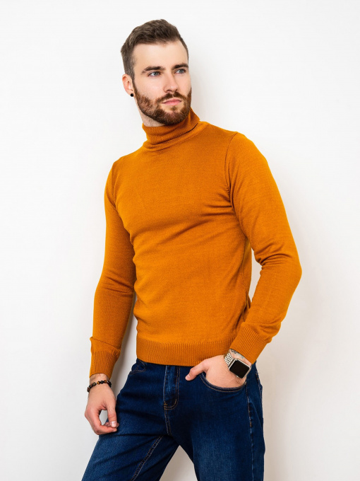 Водолазка ISSA Plus модель GN4-57_mustard Фото