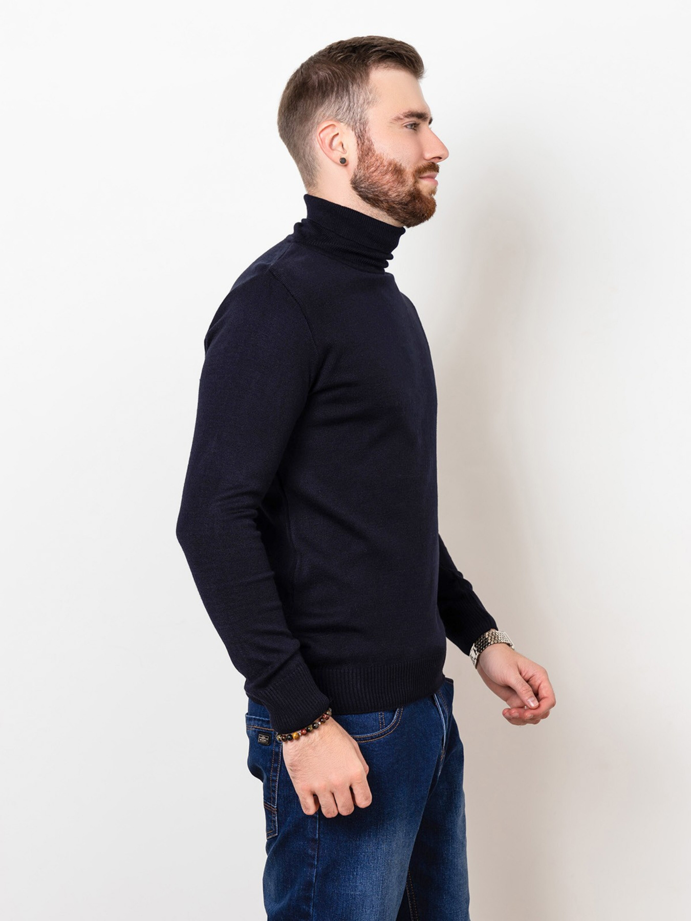 Водолазка ISSA Plus модель GN4-57_darkblue Фото