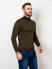 Водолазка ISSA Plus модель GN4-57_khaki Фото