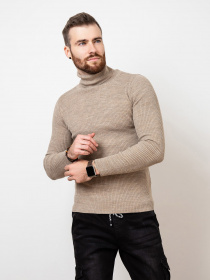 Светр ISSA Plus модель GN4-58_beige Фото