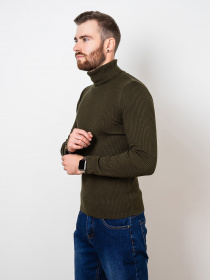 Свитер ISSA Plus модель GN4-58_khaki Фото