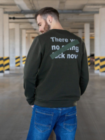 Свитшот ISSA Plus модель GN-458_khaki Свитшот ISSA Plus модель GN-458_khaki Фото