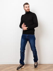 Светр ISSA Plus модель GN4-58_black Фото