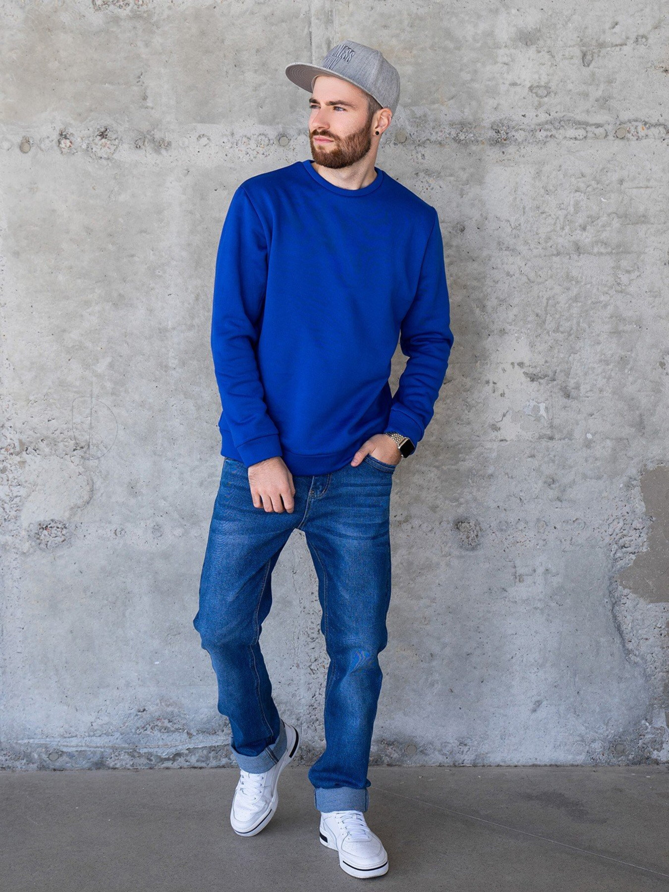 Світшот ISSA Plus модель GN-458_electrician Фото