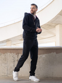 Спортивний костюм ISSA Plus модель GN-459_black Фото