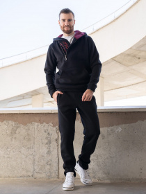 Спортивний костюм ISSA Plus модель GN-459_black Фото