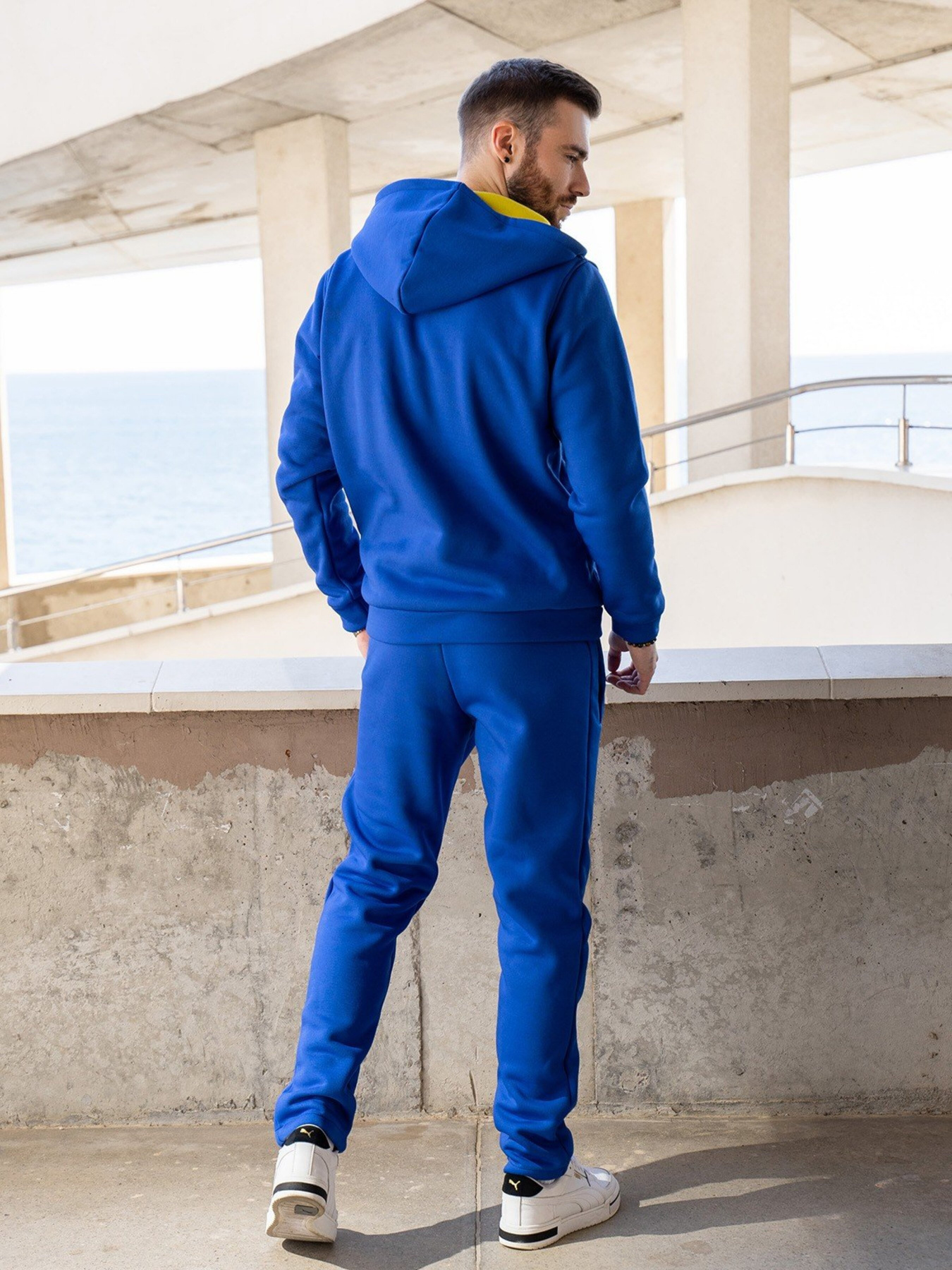 Спортивний костюм ISSA Plus модель GN-459_electrician Фото