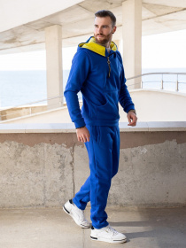 Спортивний костюм ISSA Plus модель GN-459_electrician Фото