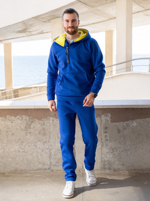 Спортивный костюм ISSA Plus модель GN-459_electrician Фото