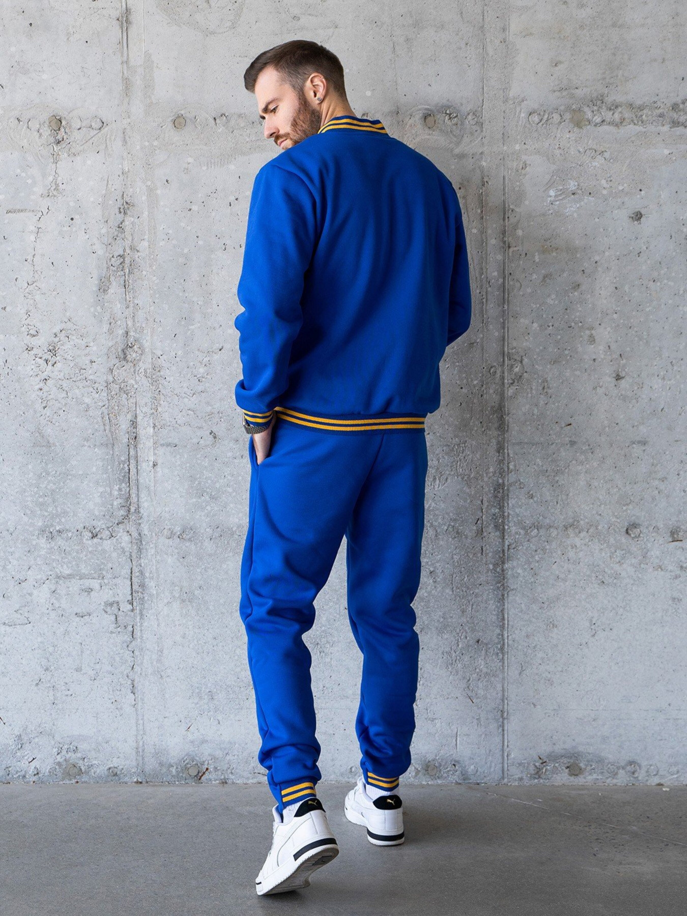 Спортивний костюм ISSA Plus модель GN-460_electrician Фото