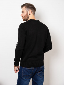 Джемпер ISSA Plus модель GN4-61_black Фото