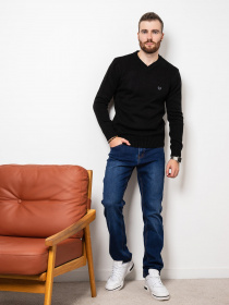 Джемпер ISSA Plus модель GN4-61_black Фото