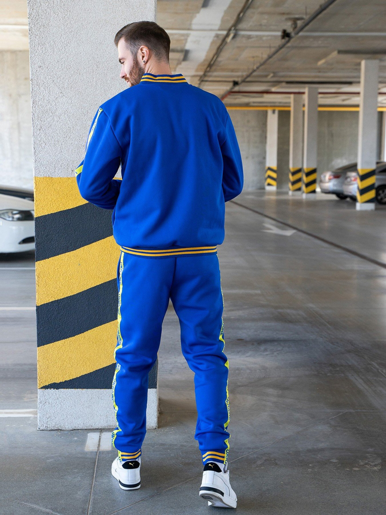 Спортивный костюм ISSA Plus модель GN-461_electrician Фото