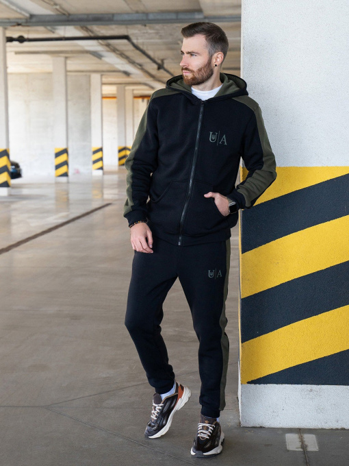 Спортивный костюм ISSA Plus модель GN-462_black Фото