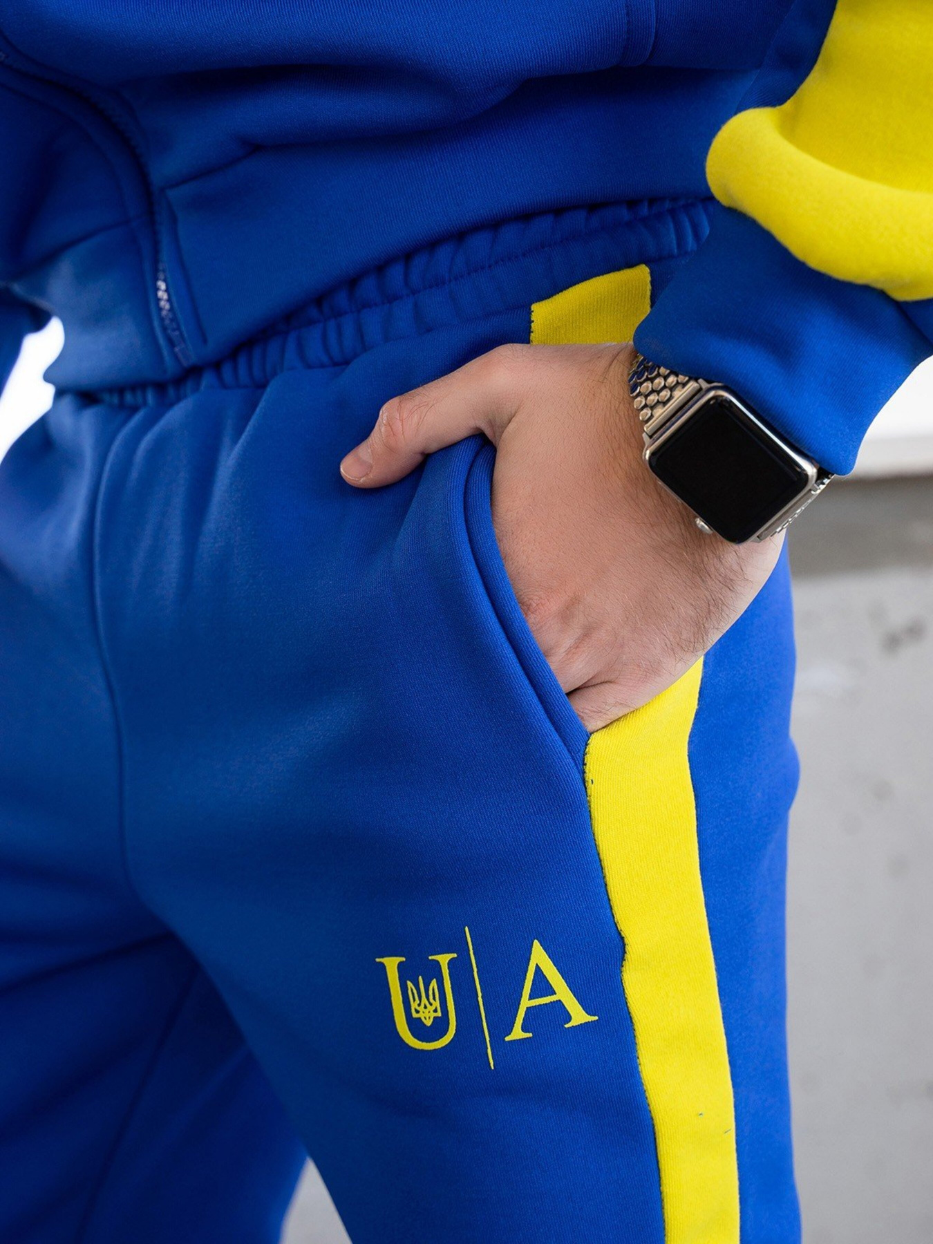 Спортивний костюм ISSA Plus модель GN-462_electrician Фото