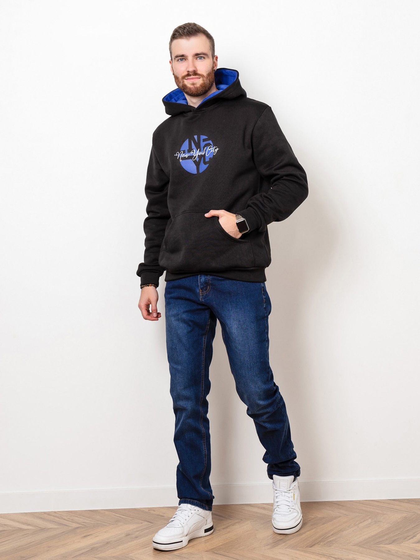 Худі ISSA Plus модель GN-463_black Фото