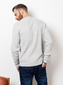 Джемпер ISSA Plus модель GN4-64_grey Джемпер ISSA Plus модель GN4-64_grey Фото