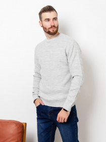 Джемпер ISSA Plus модель GN4-64_grey Джемпер ISSA Plus модель GN4-64_grey Фото