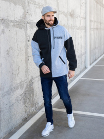 Худі ISSA Plus модель GN-464_darkgreygrey Фото