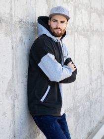 Худи ISSA Plus модель GN-464_darkgreygrey Фото