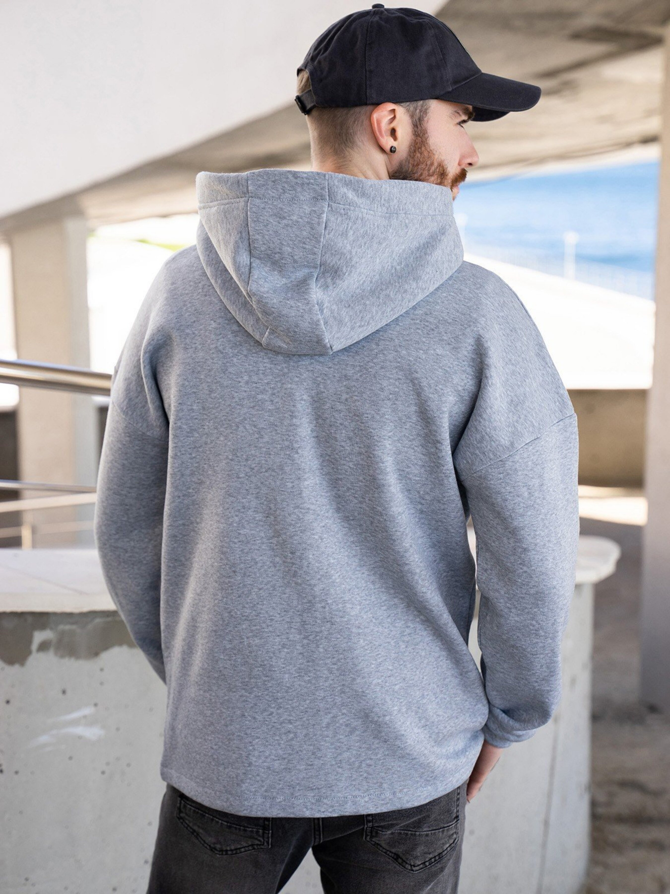 Худи ISSA Plus модель GN-465_lightgray Фото