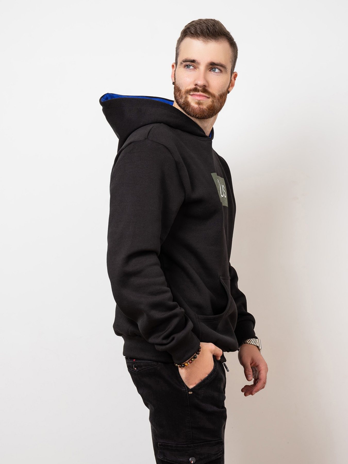 Худи ISSA Plus модель GN-466_black Фото