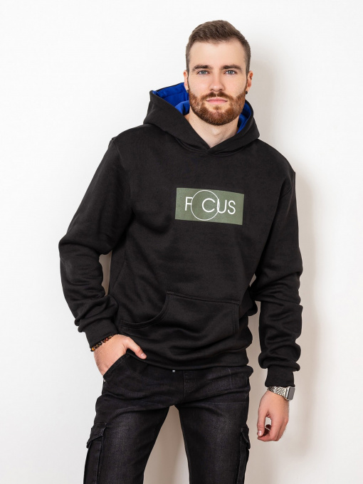 Худі ISSA Plus модель GN-466_black Фото