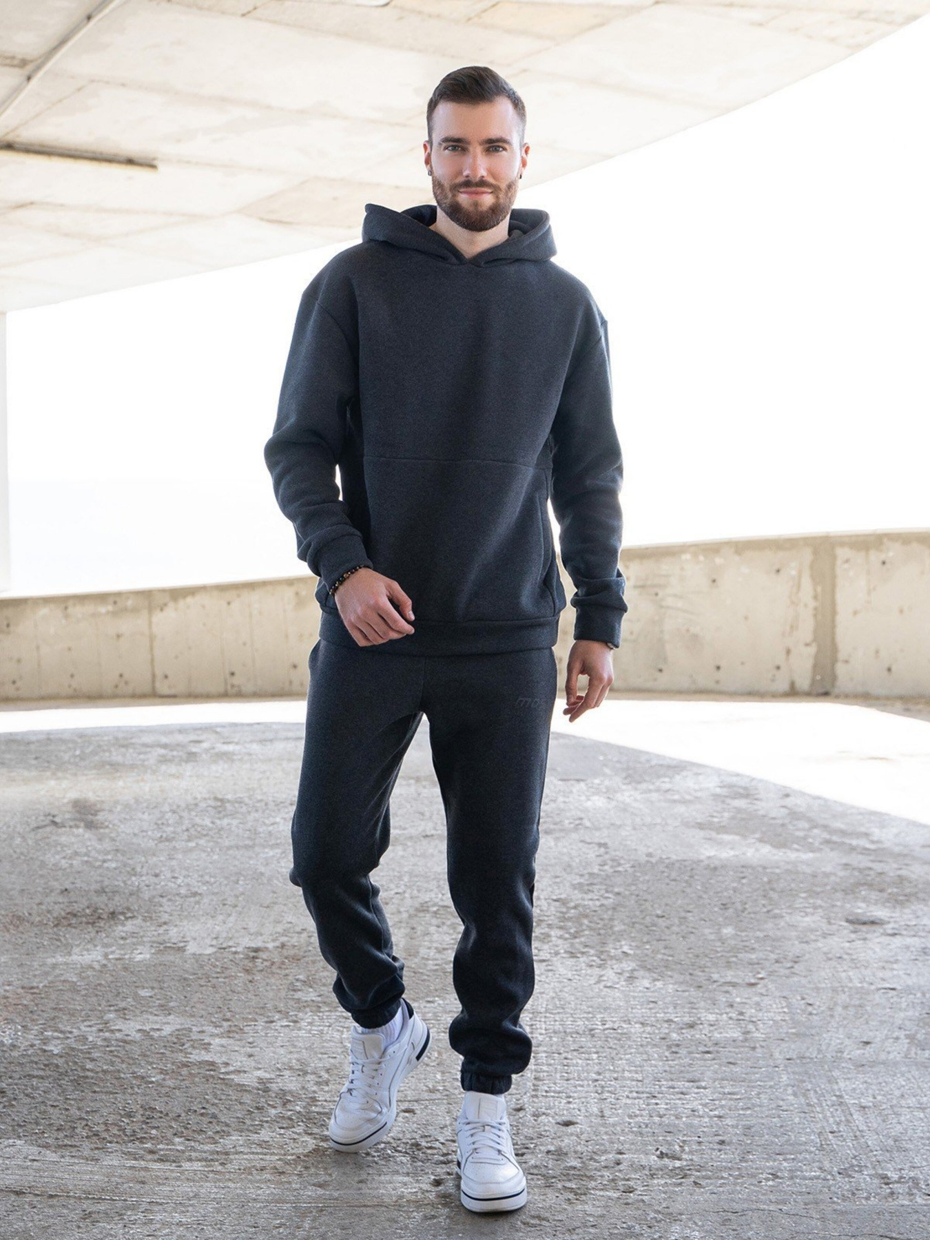 Спортивний костюм ISSA Plus модель GN-467_darkgray Фото