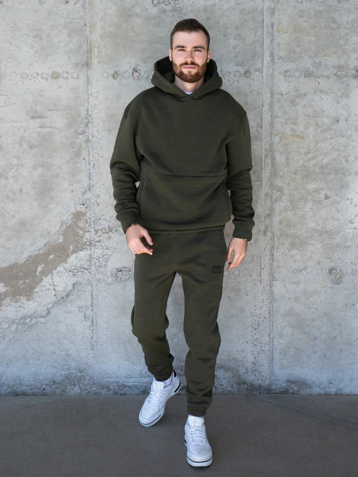 Спортивный костюм ISSA Plus модель GN-467_khaki Фото