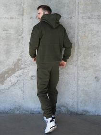 Спортивний костюм ISSA Plus модель GN-467_khaki Фото