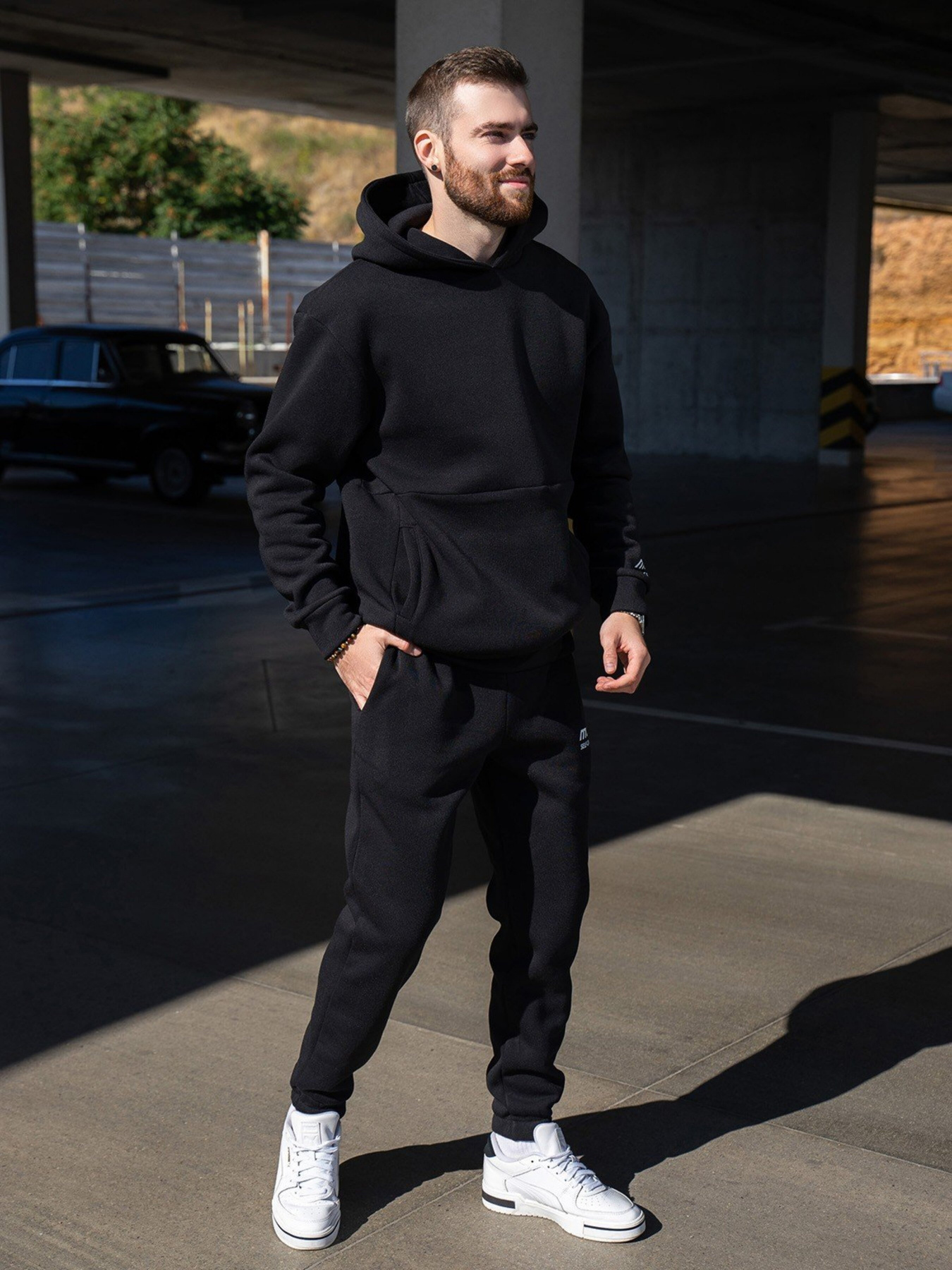 Спортивний костюм ISSA Plus модель GN-467_black Фото