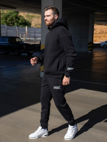 Спортивний костюм ISSA Plus модель GN-467_black Спортивний костюм ISSA Plus модель GN-467_black Фото