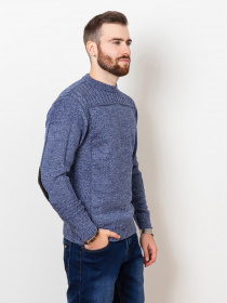 Свитер ISSA Plus модель GN4-68_blue Свитер ISSA Plus модель GN4-68_blue Фото