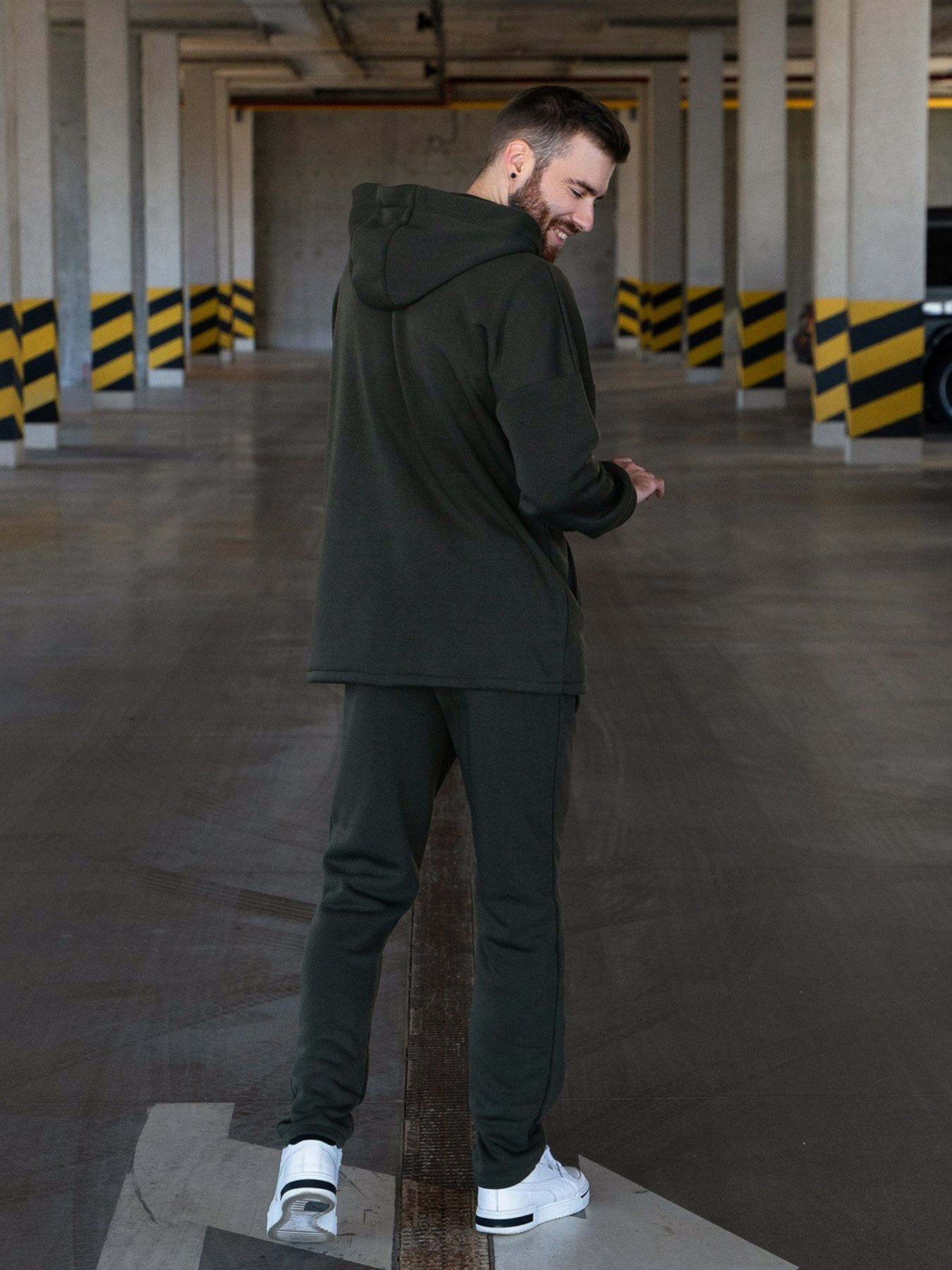 Спортивний костюм ISSA Plus модель GN-468_khaki Фото