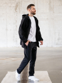 Спортивний костюм ISSA Plus модель GN-468_black Спортивний костюм ISSA Plus модель GN-468_black Фото